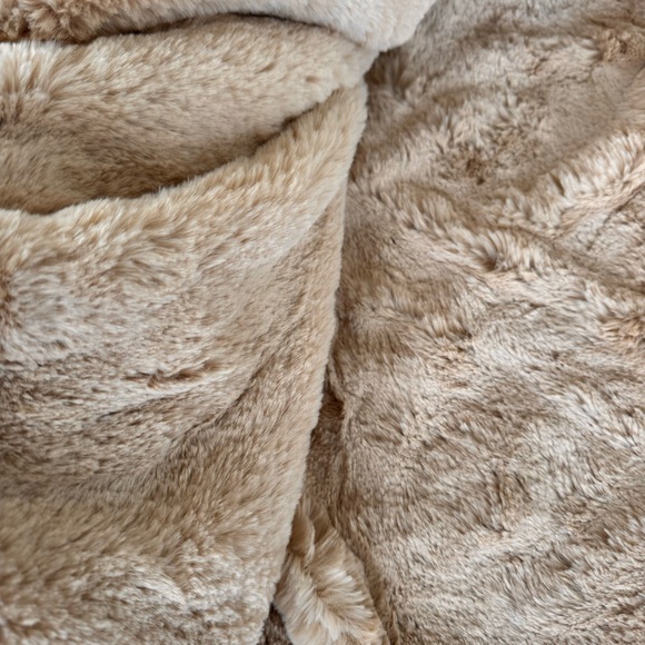 NWT Free People Movement Break The Ice Fur Lined Puffer Jacket Pink - Picture 5 of 8